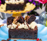 Caramelbrownie vegan