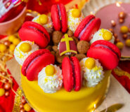 Macarontaart Sint
