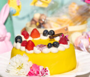 marsepeintaart aardbei Pasen